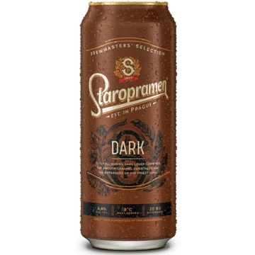 Staropramen Dark dobozos sör 0,5l DRS