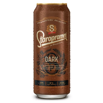 Staropramen Dark dobozos sör 0,5l DRS
