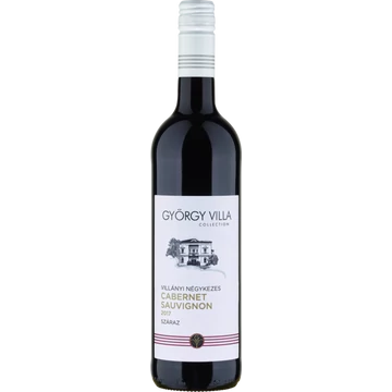 György Villa Villányi Cabernet Sauvignon száraz vörösbor 0,75l 2023* DRS