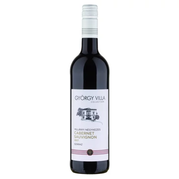 György Villa Villányi Cabernet Sauvignon száraz vörösbor 0,75l 2023* DRS