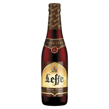 Leffe Dark palackos sör 0,33l DRS