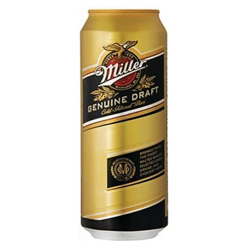 Miller dobozos sör 0,5l DRS