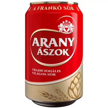 Arany Ászok dobozos sör 0,5l DRS