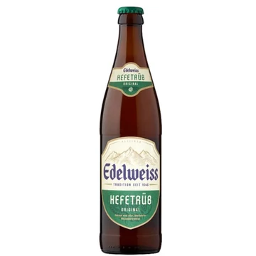 Edelweiss Hefetrüb palackos sör 0,5l 5,1%