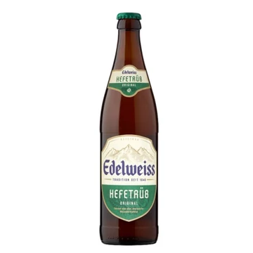 Edelweiss Hefetrüb palackos sör 0,5l 5,1%