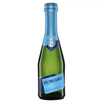 Hungária Extra Dry fehér száraz pezsgő 0,2l DRS