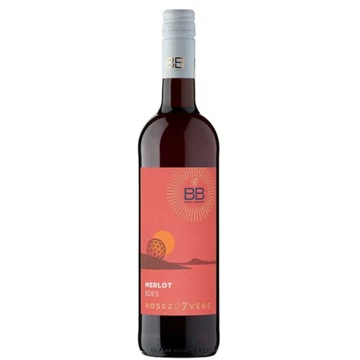 BB Hosszú7vége Dunántúli Merlot édes vörösbor 0,75l 2023* DRS