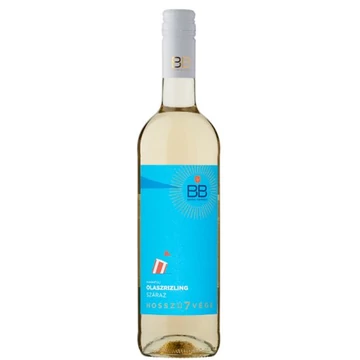 BB Hosszú7vége Dunántúli Olaszrizling száraz fehérbor 0,75l 2023* DRS