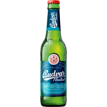 Budweiser alkoholmentes palackos sör 0,33l DRS