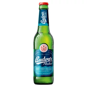 Budweiser alkoholmentes palackos sör 0,33l DRS