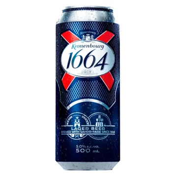1664 Lager dobozos sör 0,5l DRS