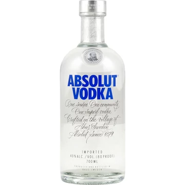 Absolut Blue 0,7l 40% DRS