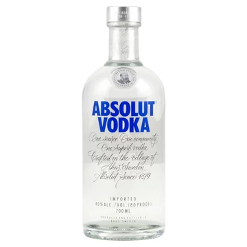Absolut Blue 0,7l 40% DRS