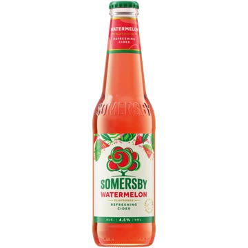 Somersby Watermelon palackos almabor, görögdinnye ízesítéssel 0,33l DRS