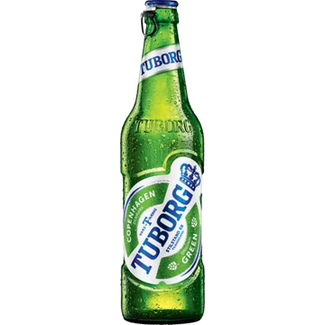 Tuborg Green palackos sör 0,33l DRS
