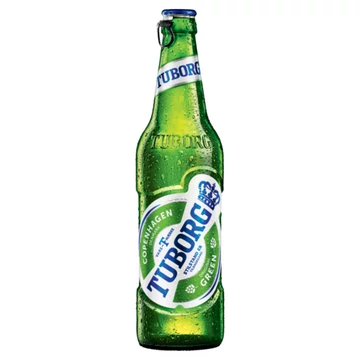 Tuborg Green palackos sör 0,33l DRS