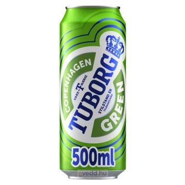Tuborg Green dobozos sör 0,5l DRS