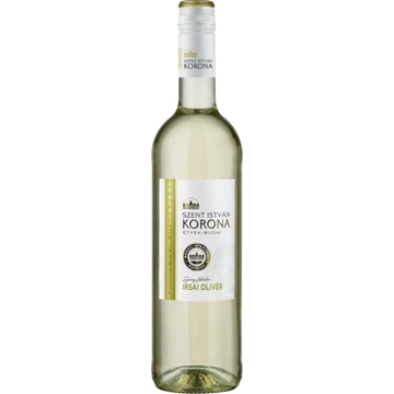 Szent István Korona Etyek-Budai Irsai Olivér száraz fehérbor 0,75l 2020 DRS