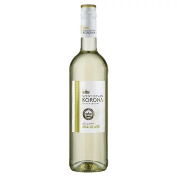 Szent István Korona Etyek-Budai Irsai Olivér száraz fehérbor 0,75l 2020 DRS