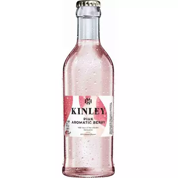 Kinley Pink Berry pirosgyümölcs ízesítésű szénsavas üdítőital 0,25l