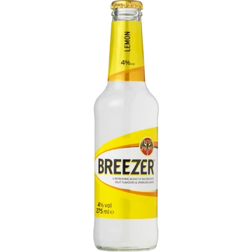 Bacardi Breezer citrom ízesítésű long drink 0,275l 4% DRS