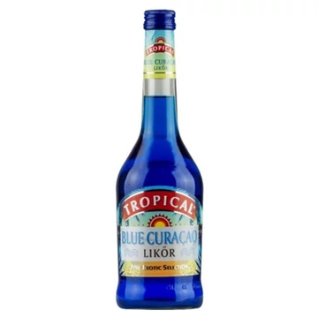 Tropical blue curacao likőr 0,5l 15% DRS