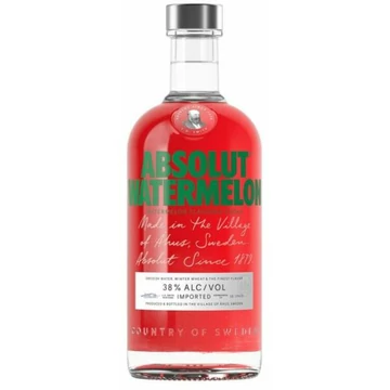 Absolut Watermelon görögdinnye ízesítésű vodka 0,7l 38% DRS