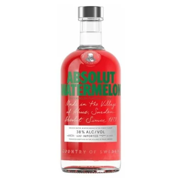 Absolut Watermelon görögdinnye ízesítésű vodka 0,7l 38% DRS