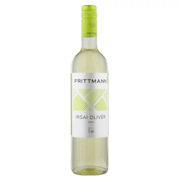 Frittmann Kunsági Irsai Olivér száraz fehérbor 0,75l 2023* DRS