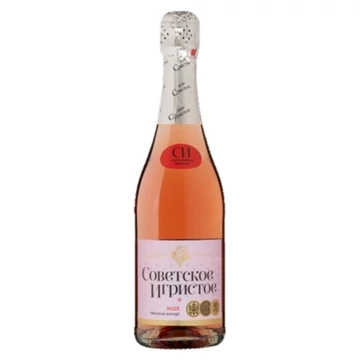 Szovjetszkoje Igrisztoje félszáraz rosépezsgő 0,75l DRS