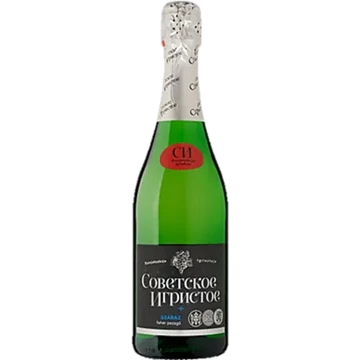 Szovjetszkoje Igrisztoje száraz fehérpezsgő 0,75l DRS