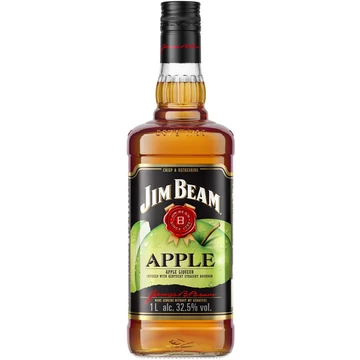 Jim Beam Apple alma ízesítésű whiskey 1l 32,5% DRS