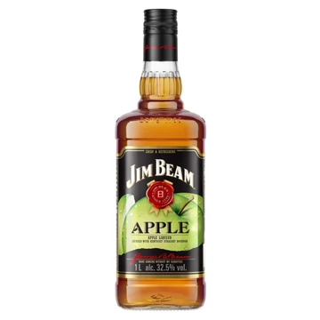 Jim Beam Apple alma ízesítésű whiskey 1l 32,5% DRS