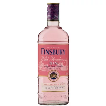 Finsbury Wild Strawberry eper ízesítésű gin 0,7l 37,5% DRS