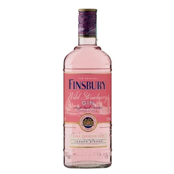 Finsbury Wild Strawberry eper ízesítésű gin 0,7l 37,5% DRS