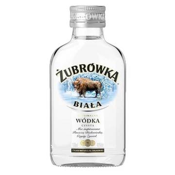 Zubrowka Biala vodka 0,09l 37,5%