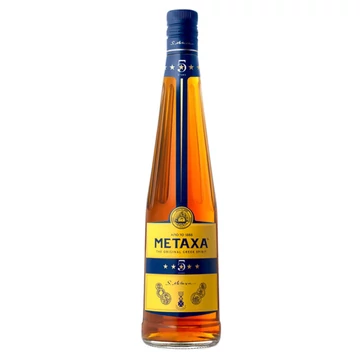 Metaxa 5* konyak 0,5l 38% DRS