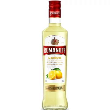 Romanoff citrom ízesítésű vodka 0,5l 37,5% DRS