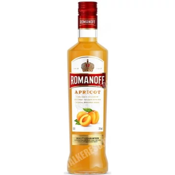 Romanoff kajszibarack ízesítésű vodka 0,5l 37,5% DRS