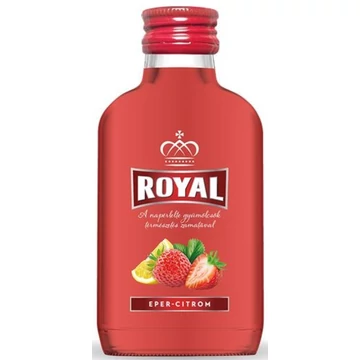 Royal Vodka eper-citrom ízesítéssel 0,09l 26%