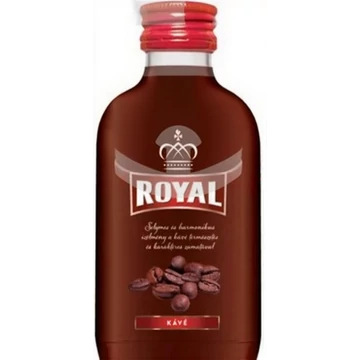Royal likőr kávé ízesítéssel 0,09l 25%