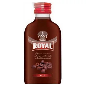 Royal likőr kávé ízesítéssel 0,09l 25%