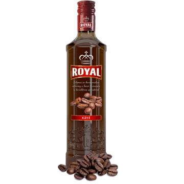 Royal Vodka kávé ízesítésű vodka 0,5l 25% DRS