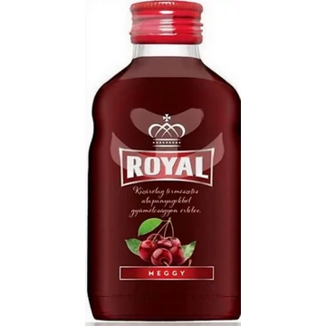 Royal likőr meggy ízesítéssel 0,09l 26%