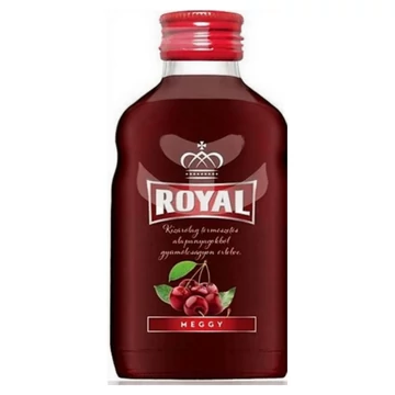Royal likőr meggy ízesítéssel 0,09l 26%