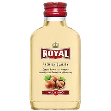 Royal likőr mogyoró ízesítéssel 0,09l 26%
