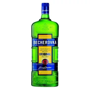 Becherovka keserűlikőr 1l 38% DRS