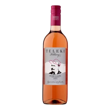 Csányi Villányi Teleki Rosé Cuvée száraz rosébor 0,75l 2023* DRS