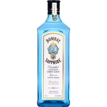 Bombay Sapphire gin 1l 40% DRS
