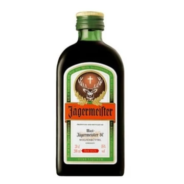 Jägermeister keserűlikőr 0,2l 35% DRS